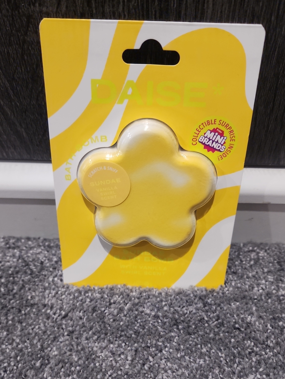 Flower Bath Bomb - Yellow